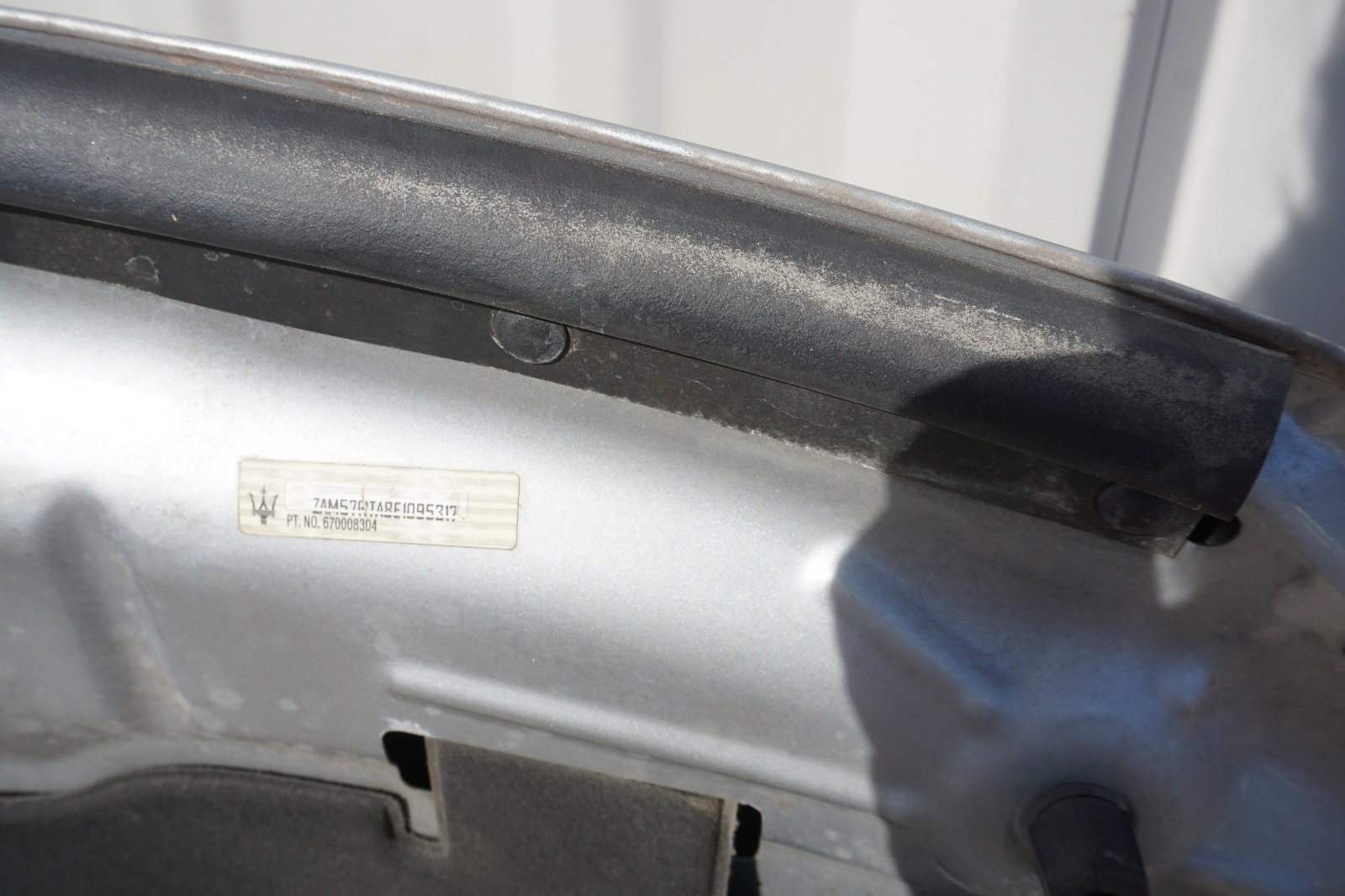 Maserati Ghibli 2014-2020 FRONT Hood