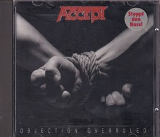 ACCEPT "Objection Overruled" CD-Album