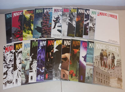 The Magic Order Vol. 1 2 3 4 #1-6  (Full Image Series Lot of 24) Mark Millar