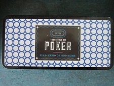 TEXAS HOLD 'EM POKER SET - Cards and Chips Still Sealed 