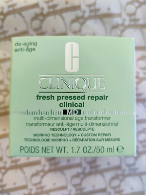 Clinique Fresh Pressed Repair Clinical Age Transformer~1.7oz/50ml~ New  in  