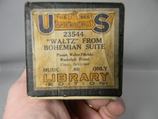 RARE Waltz From Bohemian Suite US Player Piano Roll Library Edition - 10F - 7