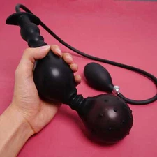 Inflatable Anal Plug For Men Dilator Anus Butt Expander Dildo Female Masturbator