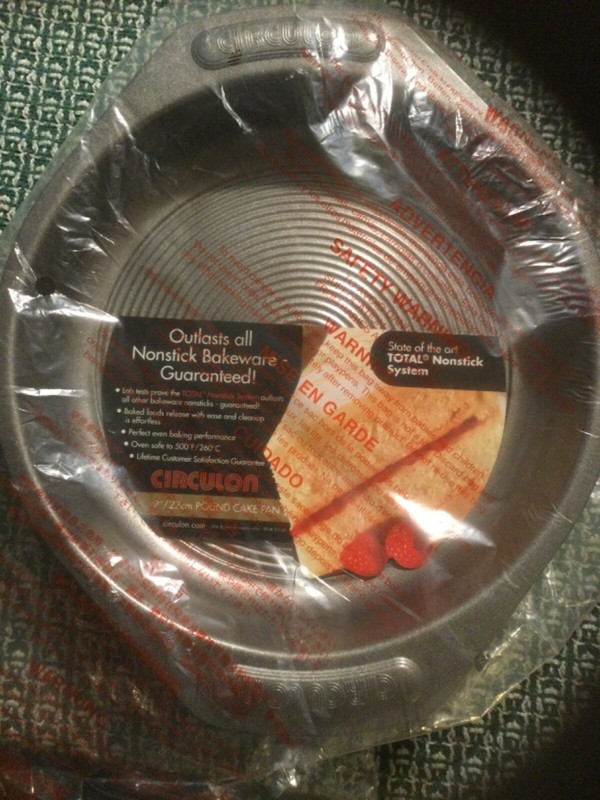 Circulon Total Nonstick Baking Pan / Nonstick Cake Pan, Round - 9 Inch, Gray