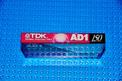 TDK AD 1 150 1996 JAPAN TYPE I BLANK CASSETTE TAPE (1) (SEALED) | eBay