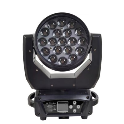 US moving head 19x15W led rgbw 4in1 beam zoom moving wash stage