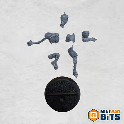 Wolfenburg Crypt-Stealers Zombie Lineman 3 Single Figure - Necromantic Horror