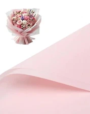 40 Sheets Flower Wrapping Paper Waterproof Gouache Bouquet Floral Wrapping Pa...