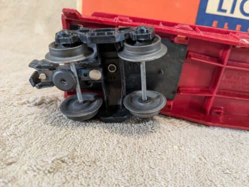 Vintage Lionel 6430 Flatcar w/2 Gray Cooper Jarrett Trailer Vans w/ original box - Picture 21 of 24
