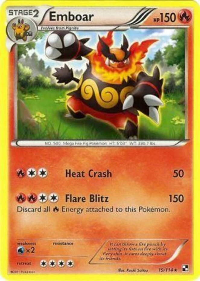 PSA10 エンブオー Emboar UR 1ED 056/052 鑑定品 Emboar 056/052 Bw3: Hail Blizzard for sale | eBay