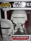 Funko Pop Star Wars Episode VII Force Awakens First Order Snowtrooper Figure-New