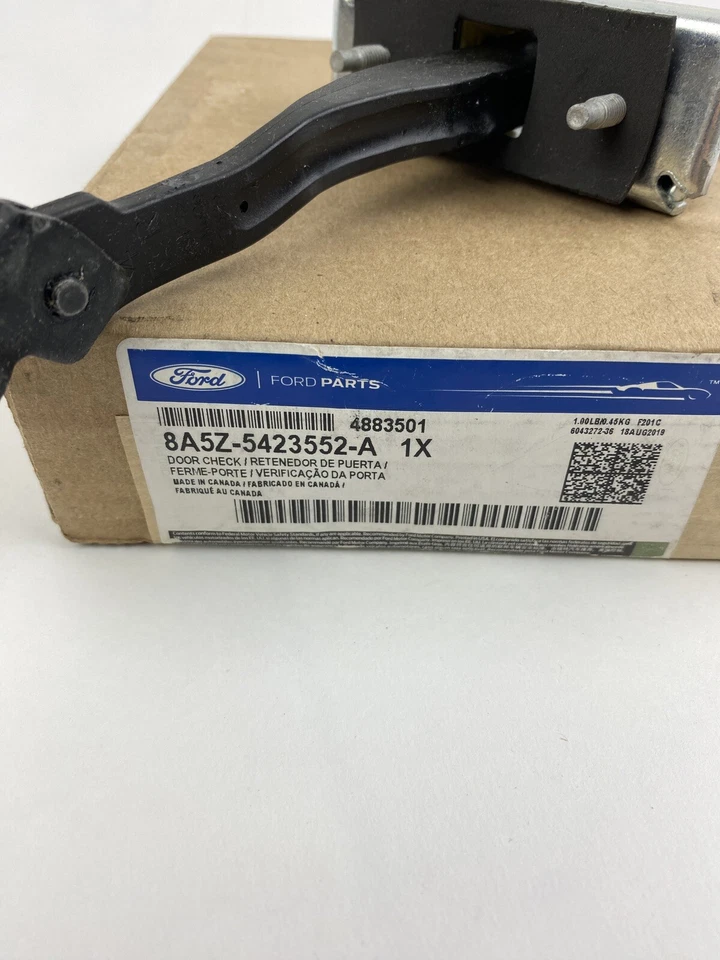 Correa de bisagra de tope de control de puerta delantera Taurus Lincoln MKS 2009-2019 original Ford OEM Foto 2 de 4