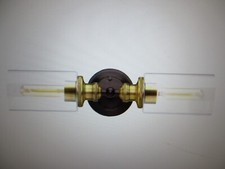 Progress Light Archives 18.5 in. 2-Light Antique Bronze Clear Glass Vanity Light