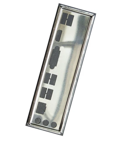 OEM I/O Shield For Huasheng HS-H61C Rear Baffle Motherboard Backplates IO