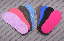 Sport insoles cloth, foam Reversible 1/4" thick for boots sport shoes ALL SIZES