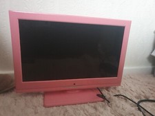 Alba 16” Pink Tv Freeview DVD player, comes with remote+cable, READ DESCRIPTION