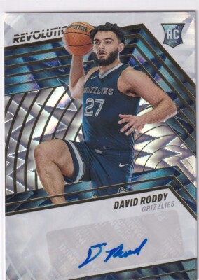 2022-23 Panini Revolution NBA No. RA-DRD David Roddy Rookie Auto 47/100
