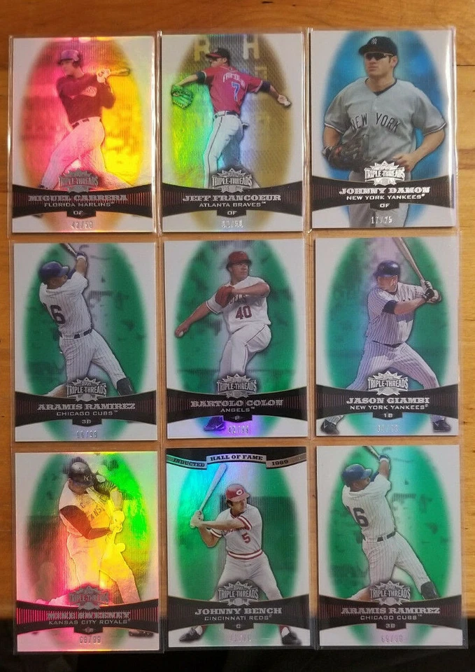 2006 Triple Threads w/Sepia/150,Emerald/99 Gold/50 Sapphire/25 you pick choice - Image 2 of 3