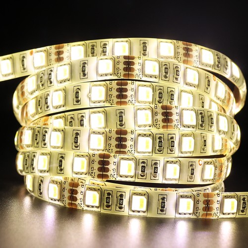 5M 5050 flexible SMD 300LED strip light double color white+warm white DC 12V 24V - Picture 3 of 17