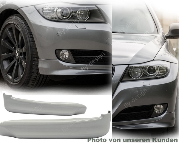Lackiert Titansilber Autospoiler Passend FüR BMW E90 3Er Limousine, Spoiler-image