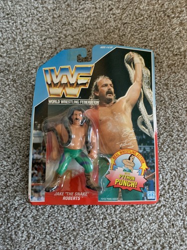 Hasbro WWF WWE Official Jake The Snake Roberts Act...