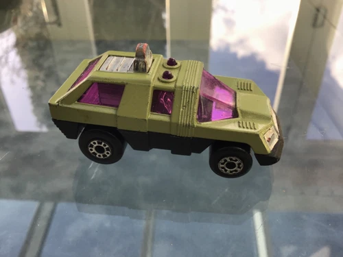 Lesney Matchbox Superfast Planet Scout Diecast No.59 1975 Green Purple