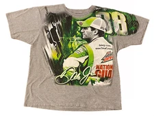 Dale Earnhardt Jr 2XL All Over Double Sided Shirt Chade Authentics 2012 NASCAR