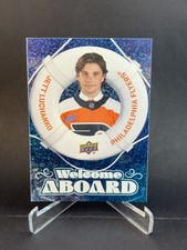 2024-25 Upper Deck Series 2 Welcome Aboard Speckled Jett Luchanko No.WA-4