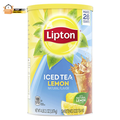 Lemon Powdered Iced Tea, Sweetened, Makes 28 Quarts