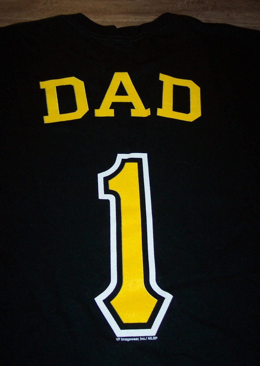 PITTSBURGH PIRATES MLB BASEBALL #1 DAD T-Shirt MENS MEDIUM NEW | eBay