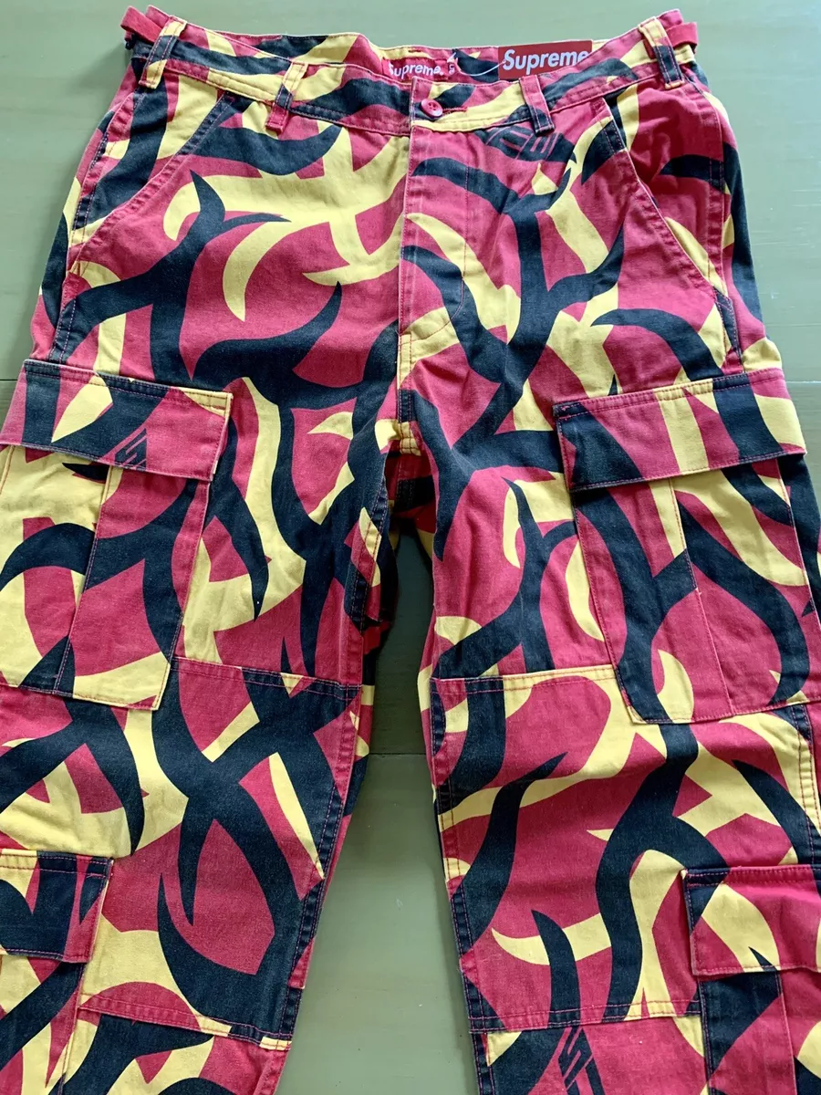 Supreme 2019 Fall Winter Tribal Cargo Pants Size 30 New With Tags