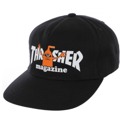 Cappellino Thrasher X Toy Machine Sect Snapback schwarz