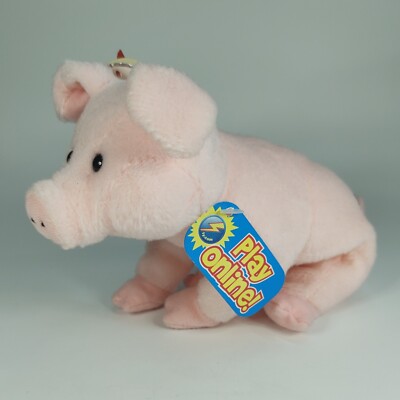 TY - Beanie Baby 2.0 - Schwein Sniffs - Play Online mit Code - 12 cm - wie NEU