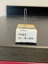 Eaton FH43, 13.5 amp overload relay heater