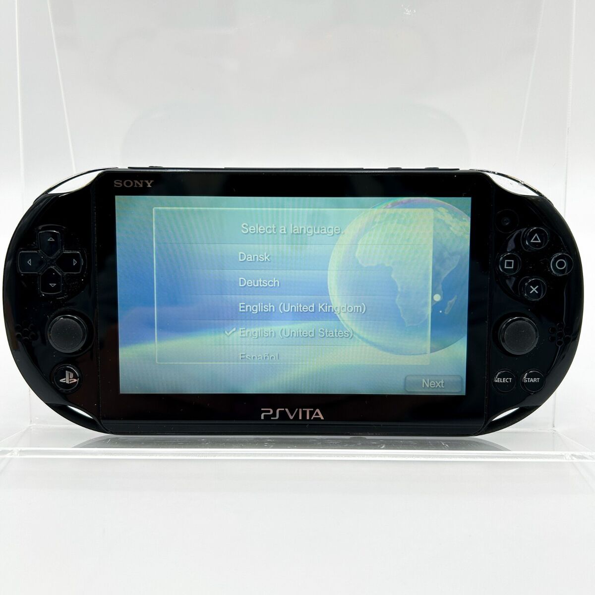 PS Vita Black PCH 2000 ZA11 Console PSV Slim Good Condition PS Vita Black PCH 2000 ZA11 Console PSV Slim Good Condition