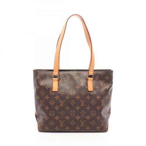 LOUIS VUITTON Cabas Piano Shoulder Bag M51148 Monogram canvas leather Brown Used