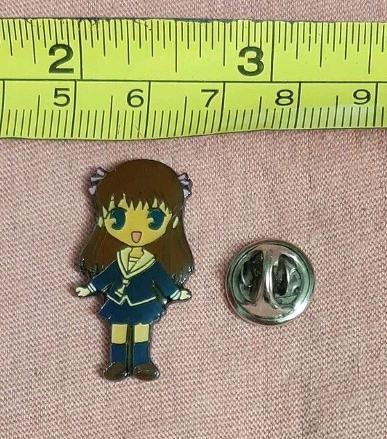 HTF Vtg? Fruits Basket Tohru Honda School Uniform Anime Lapel Pin