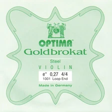 Goldbrokat Violin E String - Steel: Heavy (#27 Gauge) with Loop End