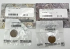 4 COIN LOT Lincoln Cent LITTLETON GRADED wheat Penny 1910 1927 1927 d 1937 d