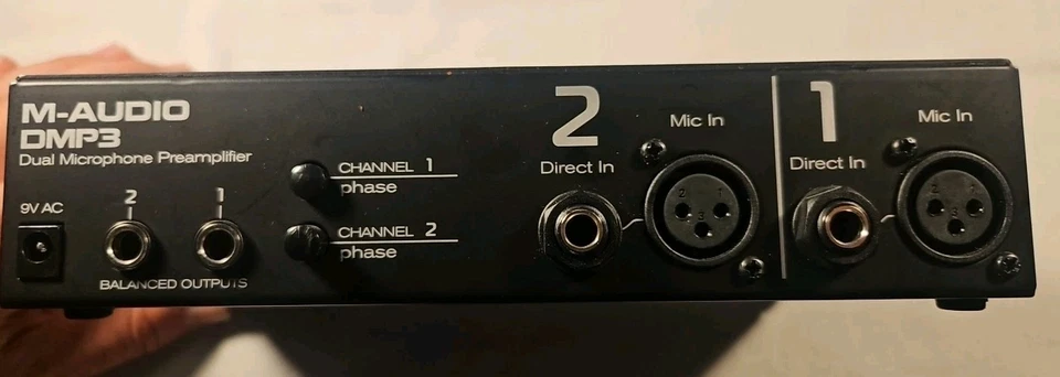 M-Audio DMP3 Dual Mic Pre and Direct Box (Original UK power supply ) - Image 3 of 4