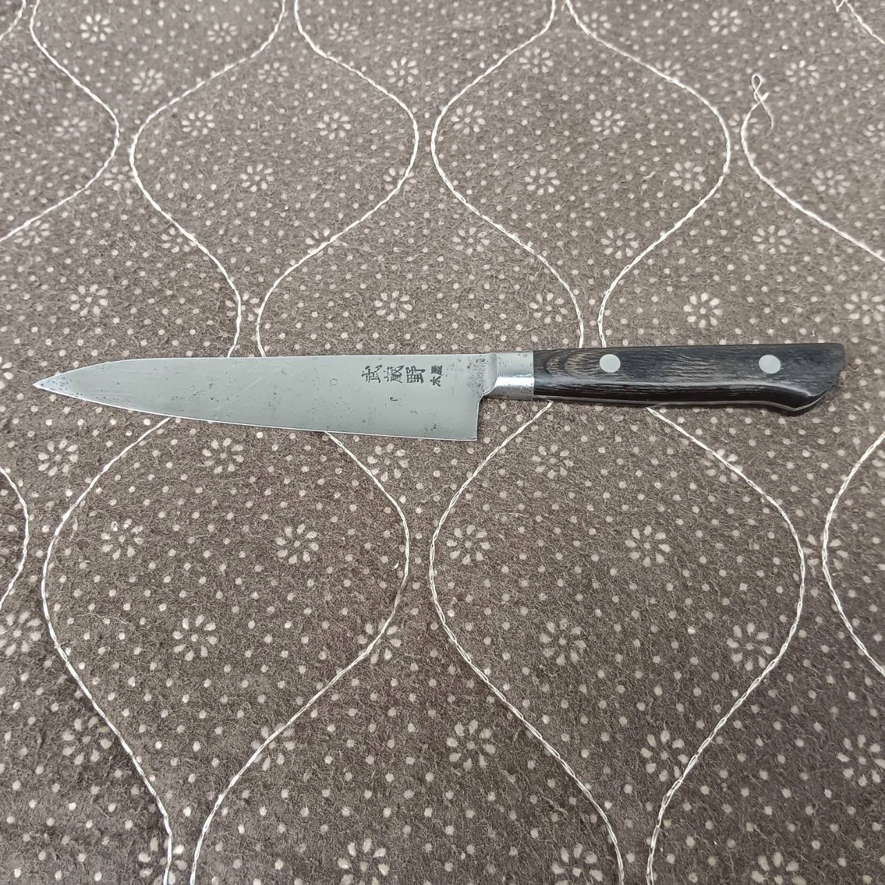 Petty Knife AP08C1 High Carbon Steel Japanese Chef's Kitchen Knife 230 mm.