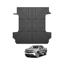 Truck Bed Mat, Fit For 2019-2024 Chevy Silverado GMC Sierra 1500, 5.8 Ft Bed