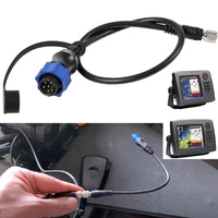 For Lowrance Minn Kota Fish Finder MKR-US2-10 Universal Sonar 2 Adapter Cable