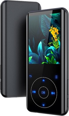 64GB MP3 Player Bluetooth 5.3, HiFi Musik Lossless Sound, Metallgehäuse