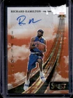 2023-24 Select Richard Hamilton In Flight Neon Orange Pulsar Auto Autograph #/30
