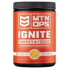 MTN OPS Ignite Peach Zing Energy Drink Mix 22.4 oz