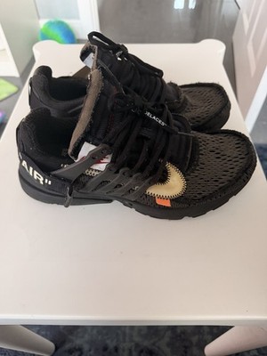 Nike Off White Air Presto Black AA3830-002. Gr. 6,5 (40,5)