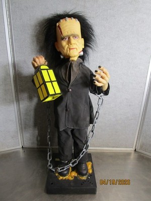 Vintage Telco Motionettes Halloween Frankenstein 25'' Untested