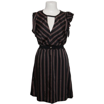 Liu Jo, Kleid, Größe: 32, Schwarz/Weiß/Rot, Polyester, Streifen, Damen #b1Z