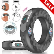 Electric Penis-Stretcher Enhancer Ball-Scrotum-Ring-Delay-Ejaculation for Male